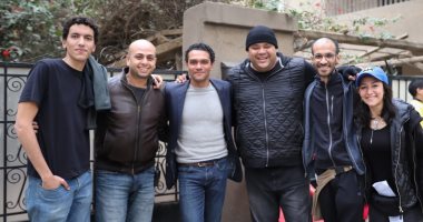 كواليس مشاركة نجوم الفن والثقافة والإعلام فى عمل من إخراج أحمد مراد.. صور