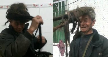 بيغسله فى 3 ساعات ورفض بيعه..قصة صينى لم يقص شعره من 54 سنة