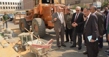 محافظ الجيزة: سأقود بنفسى حملات الإشغالات لتمشيط الشوارع