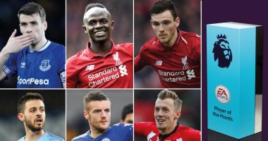 ثنائى ليفربول ينافس على جائزة "لاعب الشهر" فى الدوري الإنجليزي
