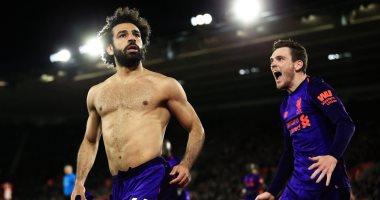 محمد صلاح يضرب 3 لاعبين بهدف واحد فى سباق هدافي الدوري الانجليزي 2019