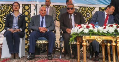 صور.. مؤتمر لنقابة المعلمين لتأييد التعديلات الدستورية