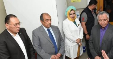 وزير الزراعة ومحافظ الشرقية يتفقدان معهد بحوث الصحة الحيوانية بالزقازيق