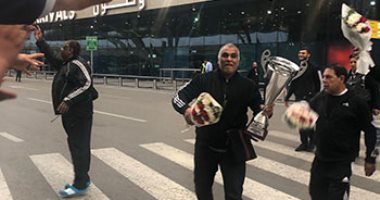 وصول بعثة "يد الزمالك "بعد فوزها بالسوبر الأفريقى
