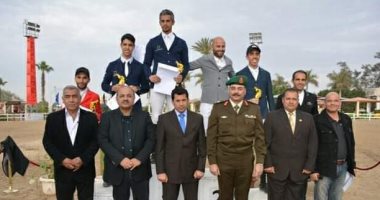 صور ..وزير الرياضة يحضر ختام كأس مصر للفروسية 