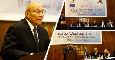 "القومى لحقوق الإنسان" يناقش تحديث التشريعات العقابية.. فايق: نسعى لإلقاء الضوء عن الإصلاح التشريعى.. ممثل النائب العام: نظمنا أكثر من 200 تدريب حول حقوق الإنسان.. والنيابة العامة تدشن موقعا للأطفال المفقودين