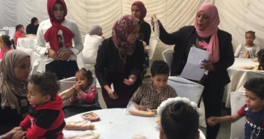 صور.. مديرية أمن الأقصر والتضامن الإجتماعي يرسمان البسمة على وجوه الأيتام بالمحافظة