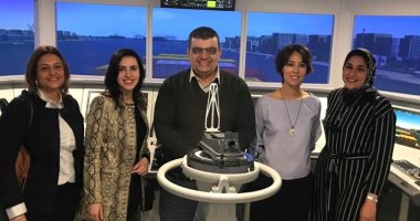قنصل فرنسا بالاسكندرية تزور الأكاديمية العربية وتطلع على تجربتها العلمية