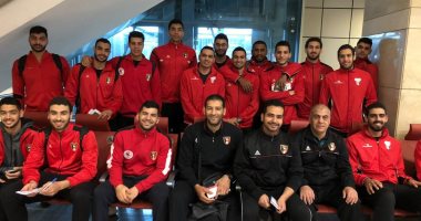 منتخب شباب اليد يغادر إلى فرنسا للمشاركة فى دورة ودية.. صور