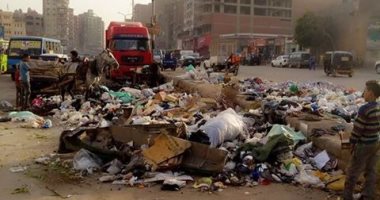 شكوى من تحول محطة هاميس بالشارع الجديد فى شبرا الخيمة لمقلب قمامة