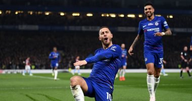 هازارد احتياطي مع تشيلسى أمام سلافيا براج بالدوري الأوروبى