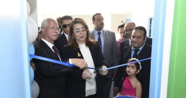 وزيرة التضامن الاجتماعى تفتتح أحدث غرف للتأهيل من التوحد فى عين شمس