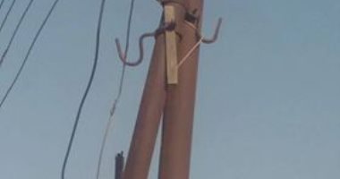 شكوى من تهالك من أعمدة الإنارة فى القنطرة بمحافظة الإسماعيلة
