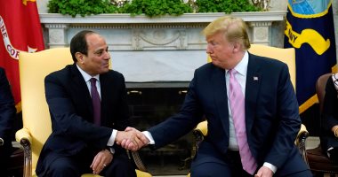 ترامب: أحرزنا تطورا كبيرا مع مصر فى ملف مكافحة الإرهاب
