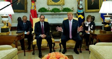 الرئيس السيسى يؤكد من البيت الأبيض عمق العلاقات المصرية الأمريكية
