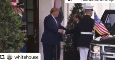 السفارة الأمريكية بالقاهرة تبرز زيارة السيسى لواشنطن