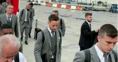 برشلونة يطير إلى مانشستر استعدادا لقمة ربع نهائى دورى أبطال أوروبا