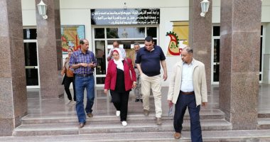 صور.. لجنة من وزارة الشباب تزور الأقصر لمعاينة النادى الإجتماعى بطيبة