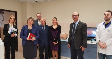 نائب رئيس جامعة أسيوط يزور المدينة الطبية بجامعة الصداقة الروسية