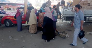 صور.. مدير أمن المنوفية يتفقد معرض السلع والمنتجات بمدينة بركة السبع