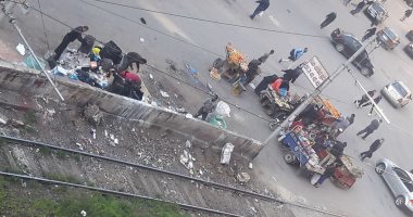 فيديو وصور.. ميادين الإسكندرية تعانى من الباعة الجائلين