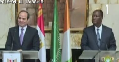 رئيس كوت ديفوار يدعو الشركات المصرية للاستفادة من المحفزات الاستثمارية ببلاده