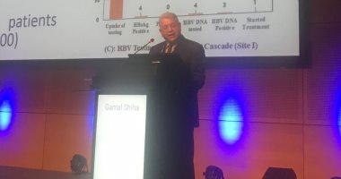 الدكتور جمال شيحة يعرض تجربة مصر فى قرى خالية من الفيروسات الكبدية بالجمعية الأوربية
