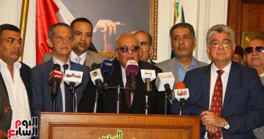 صور.. بهاء أبو شقة يعلن موافقة حزب الوفد على التعديلات الدستورية