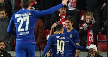 تشيلسي يخطف فوزا قاتلا من سلافيا التشيكى بالدوري الأوروبى.. فيديو