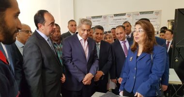 وزيرة التضامن ومحافظ المنيا يفتتحان مركز العزيمة للتأهيل