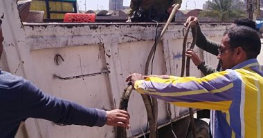 حملة مكبرة لإزالة التعديات والباعة الجائلين شرق الإسكندرية