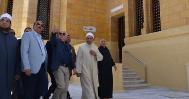 صور.. محافظ بورسعيد يفتتح أعمال تطوير مسجد لطفى شبارة بالجهود الذاتية