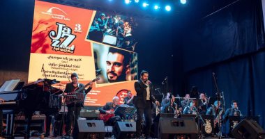 حكاوي الجاز يجمع كايرو بيج باند مع تشاد ليفكويتز براون الأمريكية لأول مرة.. صور