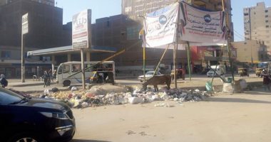 شكوى من تراكم القمامة فى الشارع الجديد بشبرا الخيمة