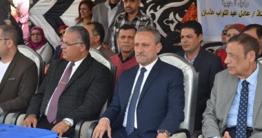 صور.. محافظ الإسماعيلية يشهد يفتتح حفل معرض ختام الأنشطة التربوية