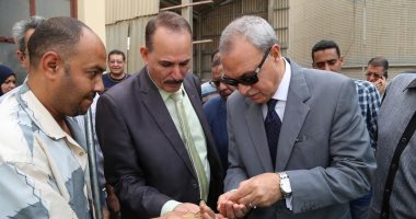 محافظ قنا يشهد بدء موسم توريد القمح المزروعة على مساحة  108 ألف فدان