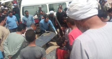 صور.. قطار يدهس مزارع بالأقصر خلال عبوره شريط السكة الحديد للوصول لأرضه