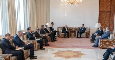 صور.. بشار الأسد يستقبل وزير الخارجية الإيرانى
