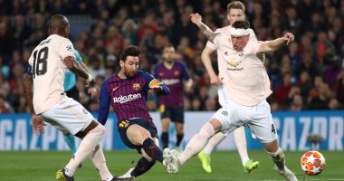 شاهد.. برشلونة يسقط مانشستر يونايتد بثنائية في 4 دقائق بالشوط الأول
