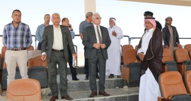 محافظ جنوب سيناء يتابع أعمال اللجان والاستعدادات النهائية بمضمار الهجن