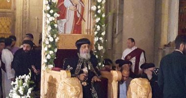 البابا تواضروس:الكنيسة لاتتدخل فى السياسية والمشاركة بالاستفتاء حق من حقوق المواطنة