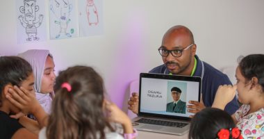 رسام قصص أطفال: الفراعنة أساتذة الرسم والتصميمات 
