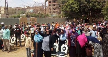 المجلس القومي للمرأة  ينظم فعاليات حملة "صوتك لمصر بكرة" بالجيزة