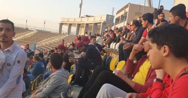 جماهير الأهلي تتوافد على بتروسبورت لحضور مباراة بيراميدز