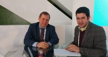 مدير عام شركة روساتوم الروسية للشرق الأوسط: معايير الأمان النووى بمفاعلات الضبعة الأعلى فى العالم.. العمل بالمحطة يسير وفق الجدول المعتمد.. الطاقة النووية أرخص بكثير من المصادر التقليدية وتحافظ على البيئة