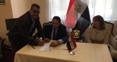 صور..المصريون فى صربيا يدلون بأصواتهم فى الاستفتاء على التعديلات الدستورية