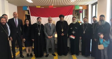 صور.. الأنبا انطونيو أسقف إيبارشية ميلانو يدلى بصوته فى الاستفتاء على الدستور
