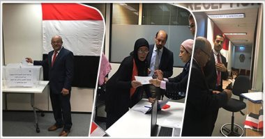 اقبال كثيف من المصريين فى الخارج فى أول أيام الاستفتاء على التعديلات الدستورية.. رئيس الوطنية للانتخابات: ننسق بشكل مستمر مع وزارتى الخارجية والهجرة.. و61 مليونا يحق لهم التصويت داخل مصر غدا السبت 