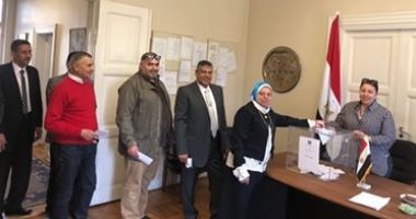 صور.. المصريون بالنرويج يشاركون فى الاستفتاء على التعديلات الدستورية 