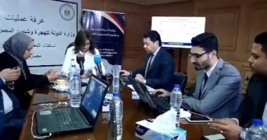 بعد قليل.. وزيرة الهجرة فى بث مباشرة من غرفة عمليات متابعة الاستفتاء 